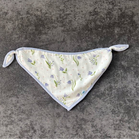 Little Unicorn Floral Bandana Bibs Set of 2 - Picture 9 of 15